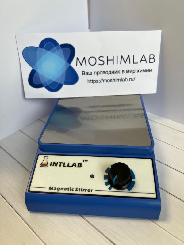 Магнитная мешалка INTLLAB (3000 об/мин) Компактная лабораторная мешалка с подогревом / без подогрева