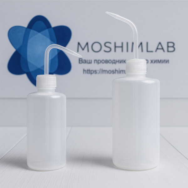 Промывалка из полиэтилена (ПЭ) бесцветная