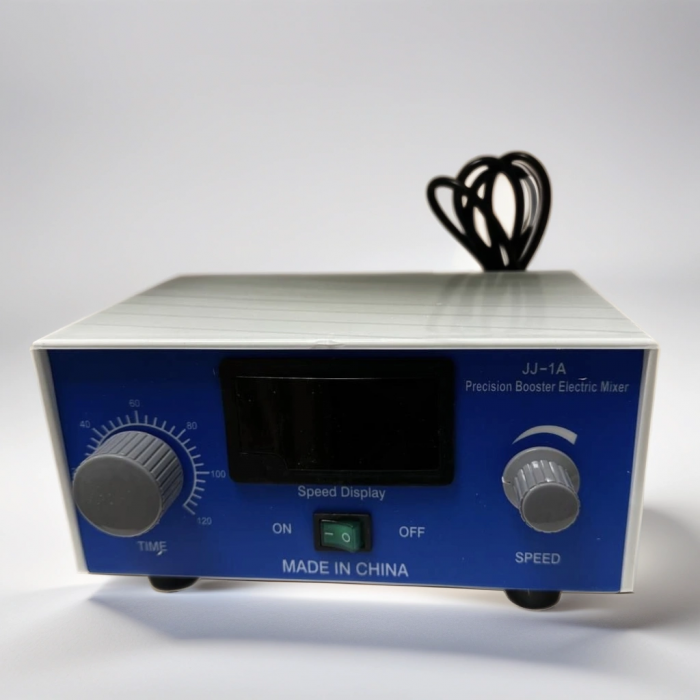 Мешалка верхнеприводная JJ-1A (100W) С цифровым / аналоговым управлением | До 10 литров | До 3000 об/мин